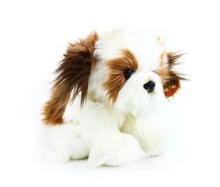 Obrázek z Pes shih tzu sedící, plyš 28cm 